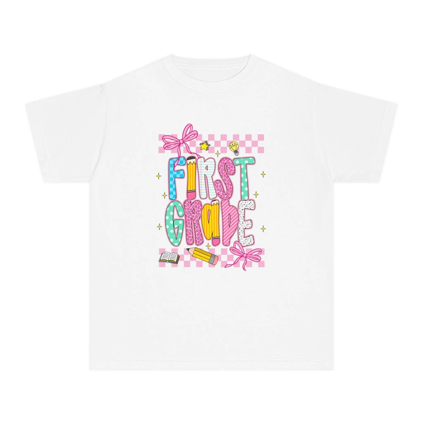 First Grade Youth Tee Printify