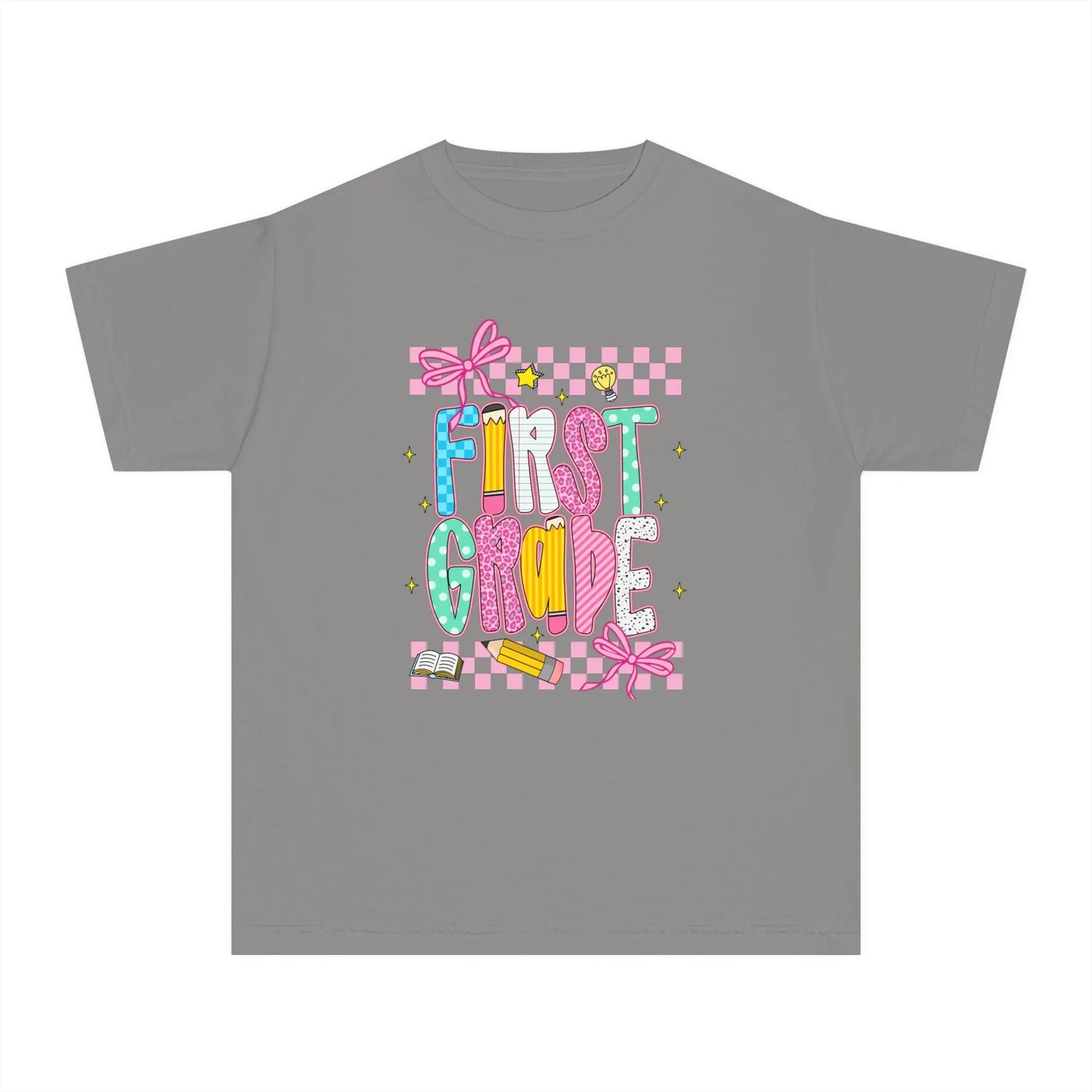 First Grade Youth Tee Printify