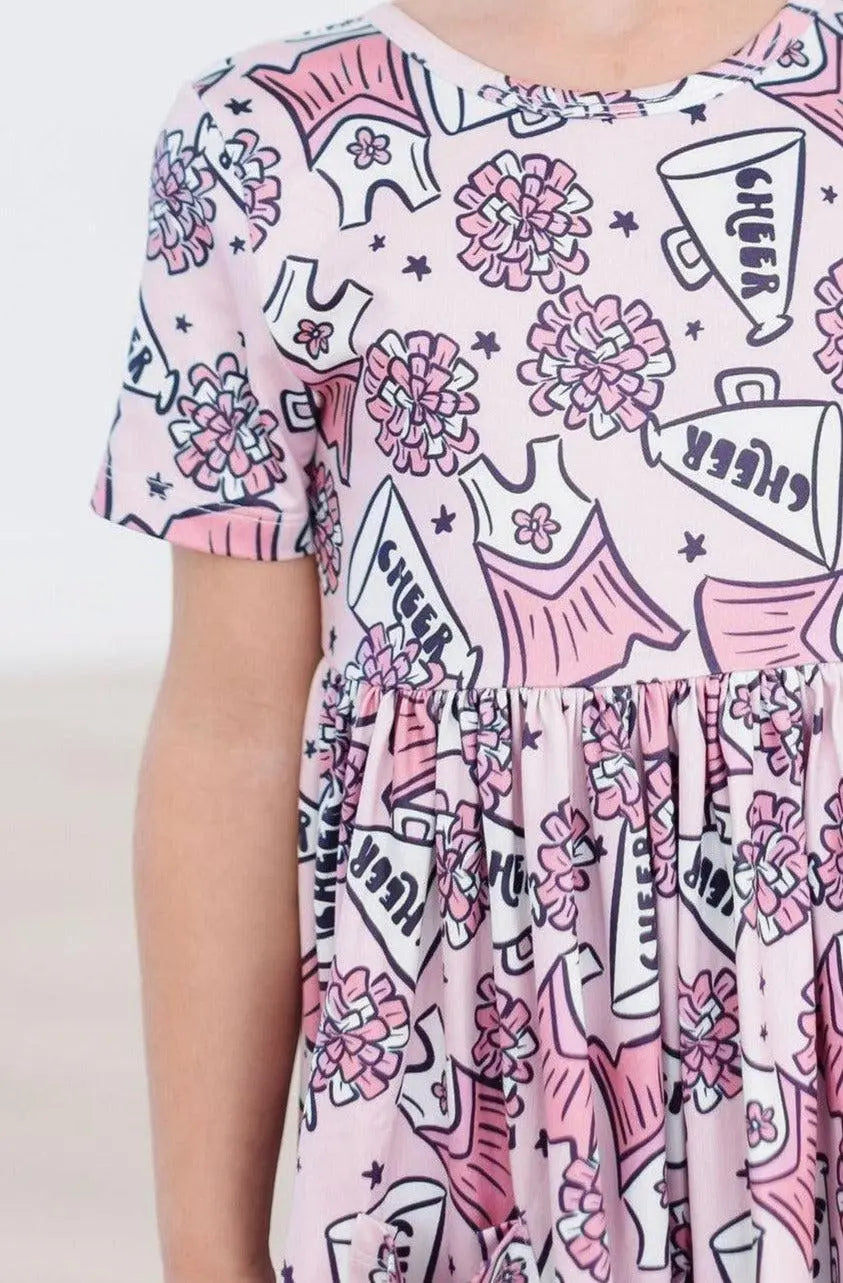 Twirl dress | Cheer Short-Sleeve Pocket Dress Mila & Rose ®